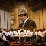 Col  Italo BALBO con Coro cong. TAU